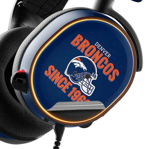 NFL Denver Broncos Helmet SteelSeries Arctis 5 Skin