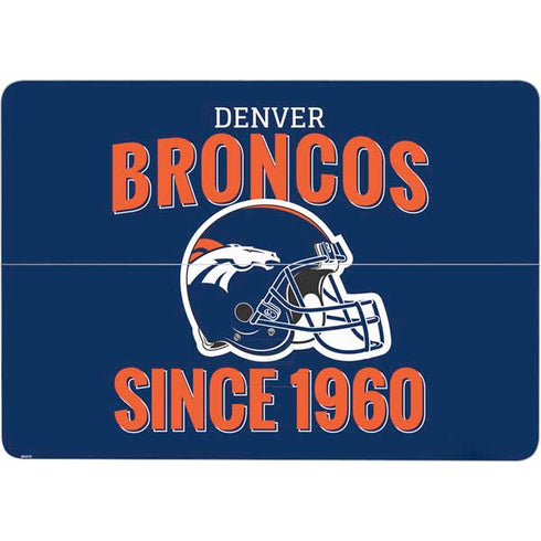 NFL Denver Broncos Helmet Surface Laptop Studio Skin