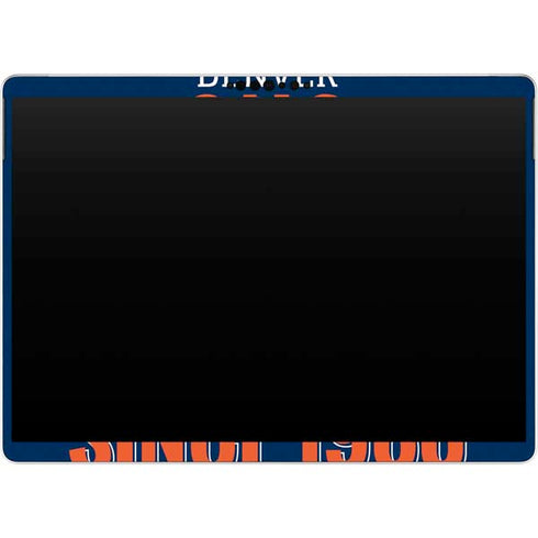 NFL Denver Broncos Helmet Surface Pro 8 Skin