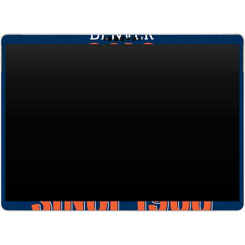 NFL Denver Broncos Helmet Surface Pro 9 Skin