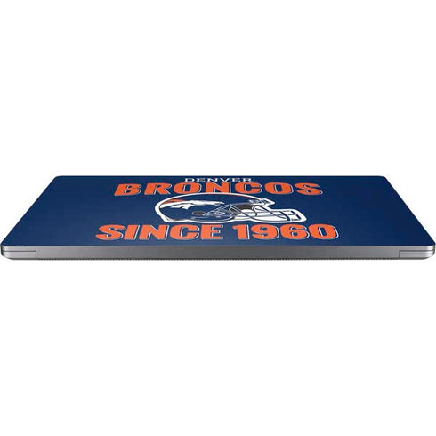 NFL Denver Broncos Helmet Universal Laptop 12in (9.8 x 6.8in) Skin