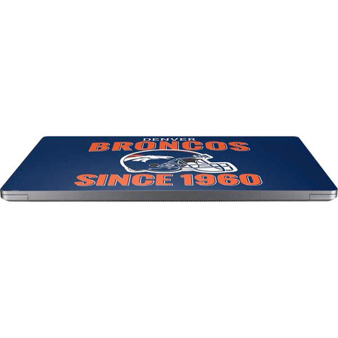 NFL Denver Broncos Helmet Universal Laptop 15in (12.2 x 8.8in) Skin