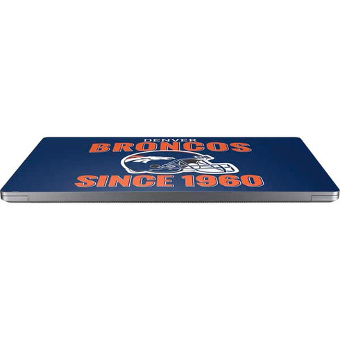NFL Denver Broncos Helmet Universal Laptop 17in (13.8 x 10in) Skin