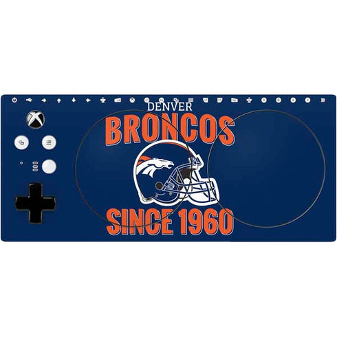 NFL Denver Broncos Helmet Xbox Adaptive Controller Skin