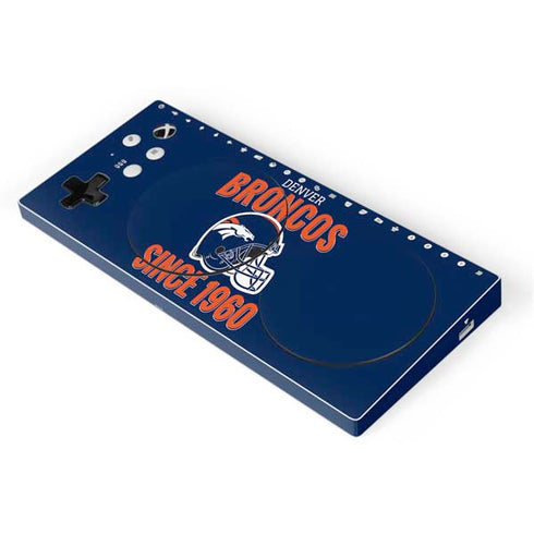 NFL Denver Broncos Helmet Xbox Adaptive Controller Skin