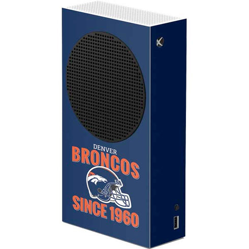 NFL Denver Broncos Helmet Xbox Series S Console Skin