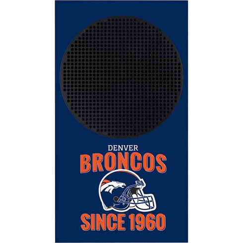 NFL Denver Broncos Helmet Xbox Series S Console Skin