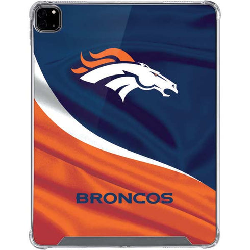 NFL Denver Broncos iPad Pro 12.9in (2020) Clear Case