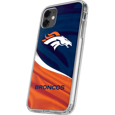 NFL Denver Broncos iPhone 11 Clear Case