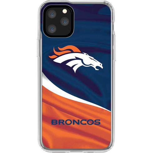 NFL Denver Broncos iPhone 11 Pro Clear Case