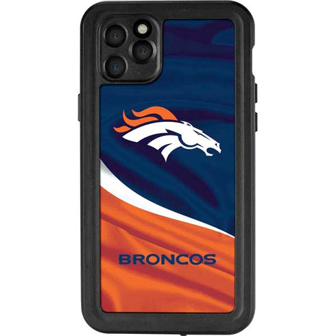 NFL Denver Broncos iPhone 11 Pro Max Waterproof Case