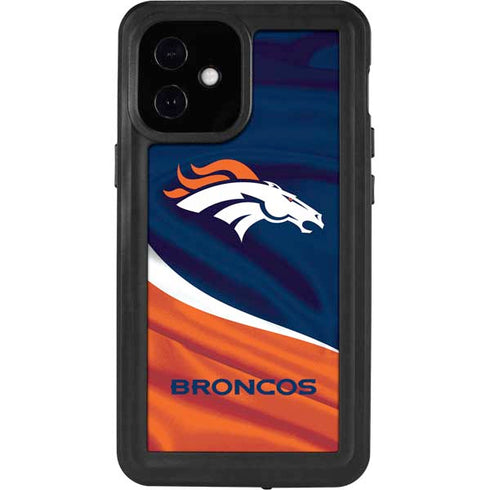 NFL Denver Broncos iPhone 12 Mini Waterproof Case