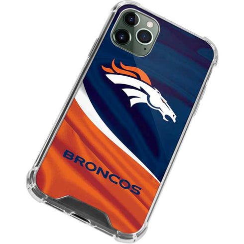 NFL Denver Broncos iPhone 12 Pro Clear Case