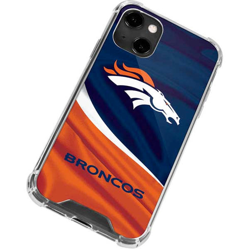 NFL Denver Broncos iPhone 13 Clear Case