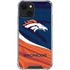 NFL Denver Broncos iPhone 13 Mini Clear Case