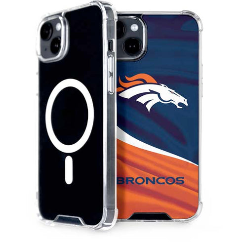 NFL Denver Broncos iPhone 15 Plus MagSafe Case