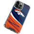 NFL Denver Broncos iPhone 15 Pro Max Clear Case