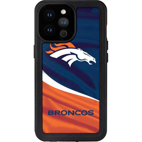 NFL Denver Broncos iPhone 14 Pro Max Waterproof Case