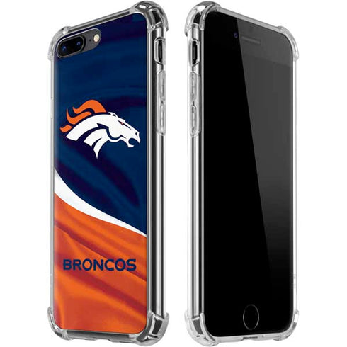 NFL Denver Broncos iPhone 7/8 Plus Clear Case