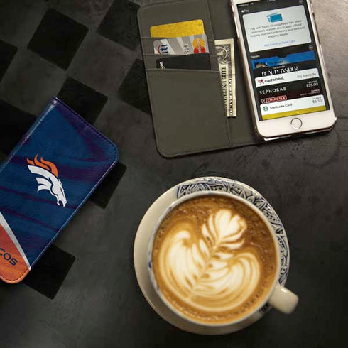 NFL Denver Broncos iPhone SE (2nd & 3rd Gen) Folio Case