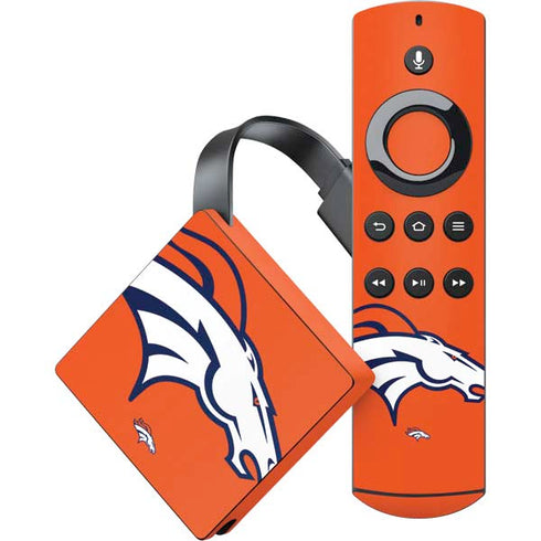 NFL Denver Broncos Large Logo Amazon Fire TV Skin