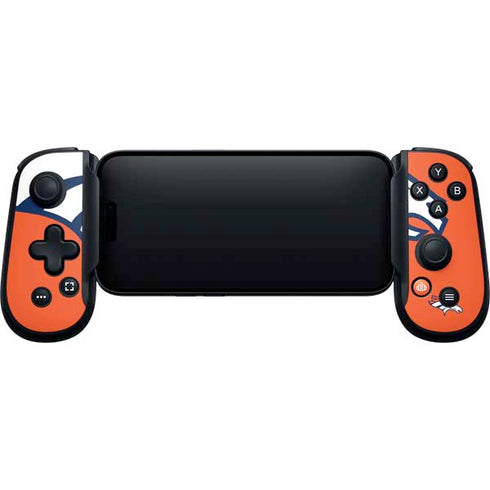 NFL Denver Broncos Large Logo Backbone One for iPhone Game Controller Skin