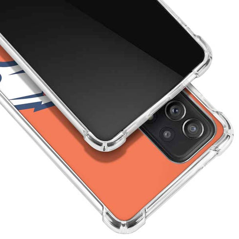 NFL Denver Broncos Large Logo Galaxy A52 5G Clear Case