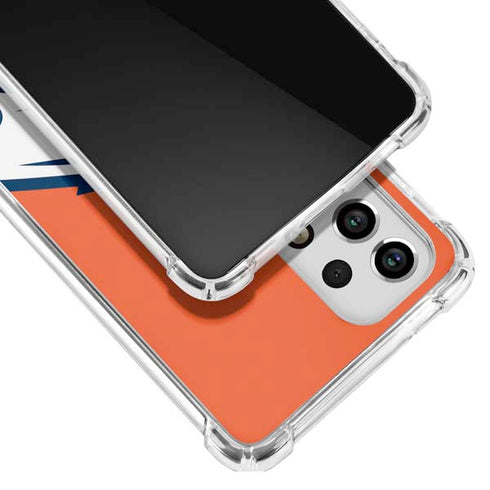 NFL Denver Broncos Large Logo Galaxy A53 5G Clear Case