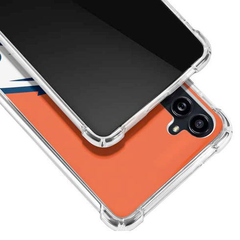 NFL Denver Broncos Large Logo Galaxy A54 5G Clear Case