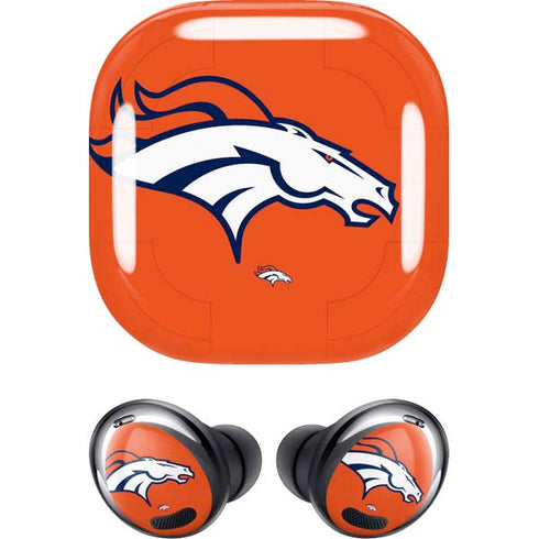 NFL Denver Broncos Large Logo Galaxy Buds Pro Skin