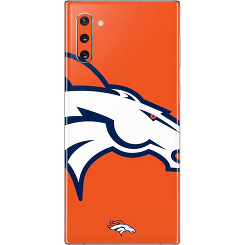 NFL Denver Broncos Large Logo Galaxy Note 10 Skin