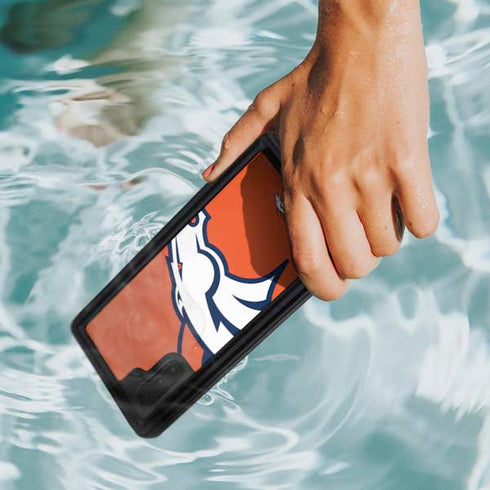 NFL Denver Broncos Large Logo Galaxy Note 10 Waterproof Case