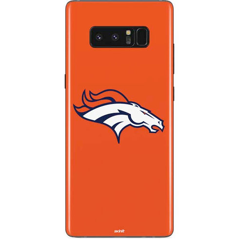 NFL Denver Broncos Large Logo Galaxy Note 8 Skin