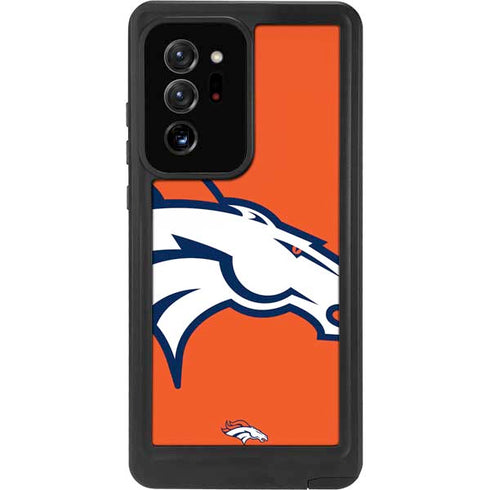 NFL Denver Broncos Large Logo Galaxy Note20 Ultra 5G Waterproof Case