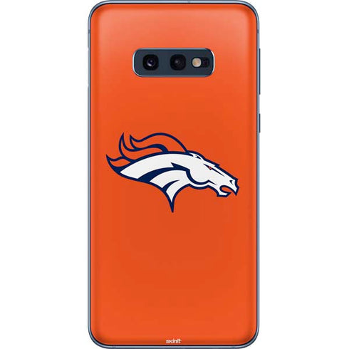NFL Denver Broncos Large Logo Galaxy S10e Skin