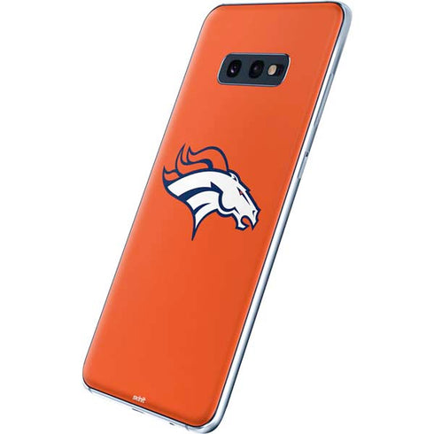 NFL Denver Broncos Large Logo Galaxy S10e Skin