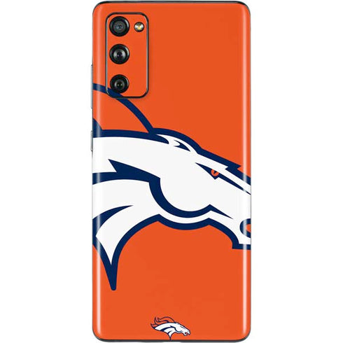 NFL Denver Broncos Large Logo Galaxy S20 Fan Edition Skin