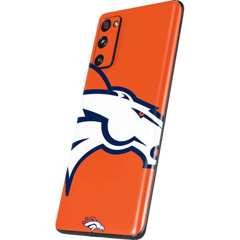 NFL Denver Broncos Large Logo Galaxy S20 Fan Edition Skin