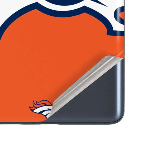 NFL Denver Broncos Large Logo Galaxy S20 Fan Edition Skin