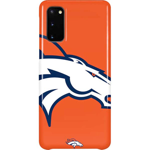 NFL Denver Broncos Large Logo Galaxy S20 Lite Case