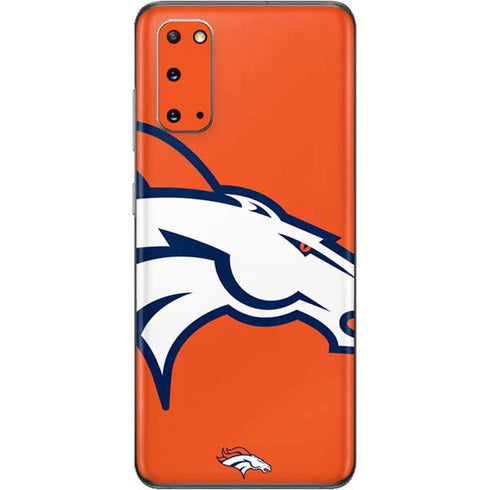 NFL Denver Broncos Large Logo Galaxy S20 Skin