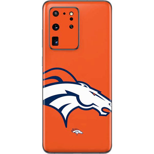 NFL Denver Broncos Large Logo Galaxy S20 Ultra 5G Skin