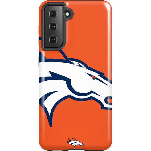 NFL Denver Broncos Large Logo Galaxy S21 5G Pro Case
