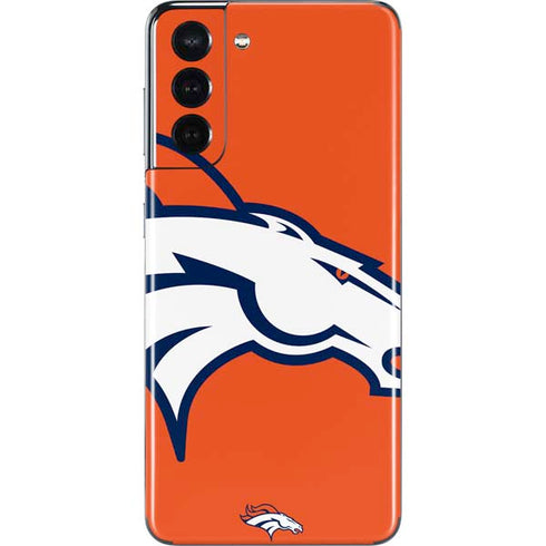 NFL Denver Broncos Large Logo Galaxy S21 5G Skin