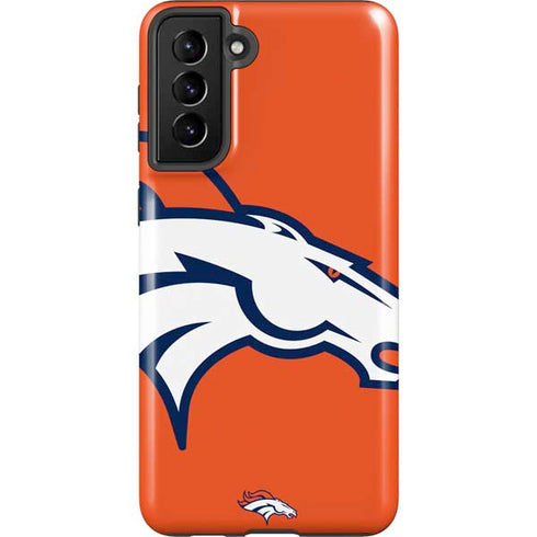 NFL Denver Broncos Large Logo Galaxy S21 FE Pro Case