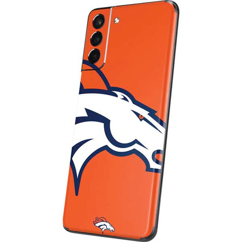 NFL Denver Broncos Large Logo Galaxy S21 Plus 5G Skin
