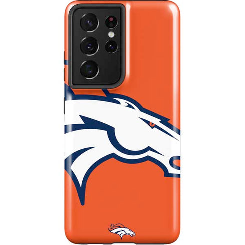 NFL Denver Broncos Large Logo Galaxy S21 Ultra 5G Pro Case