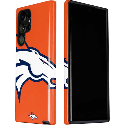 NFL Denver Broncos Large Logo Galaxy S22 Ultra Pro Case