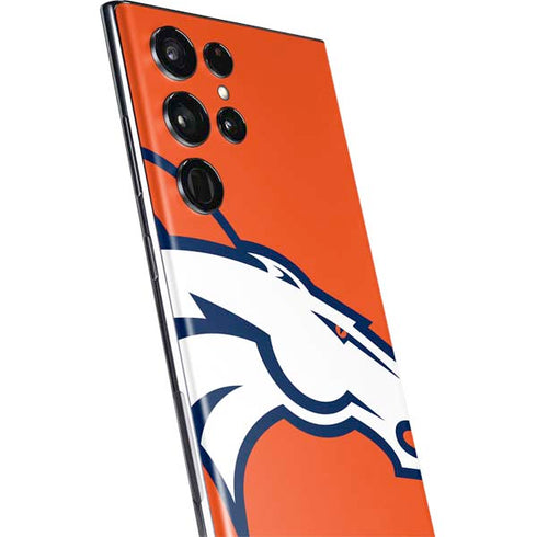 NFL Denver Broncos Large Logo Galaxy S22 Ultra Skin