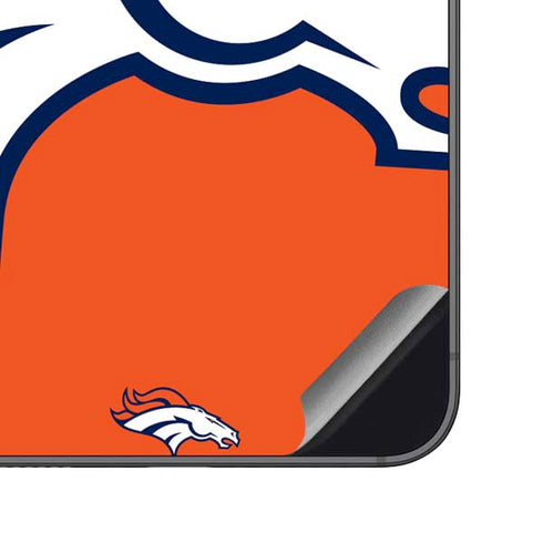 NFL Denver Broncos Large Logo Galaxy S23 FE Skin